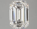2.16ct Emerald Lab Grown Diamond (Colour G, Clarity SI1, IGI Certified)