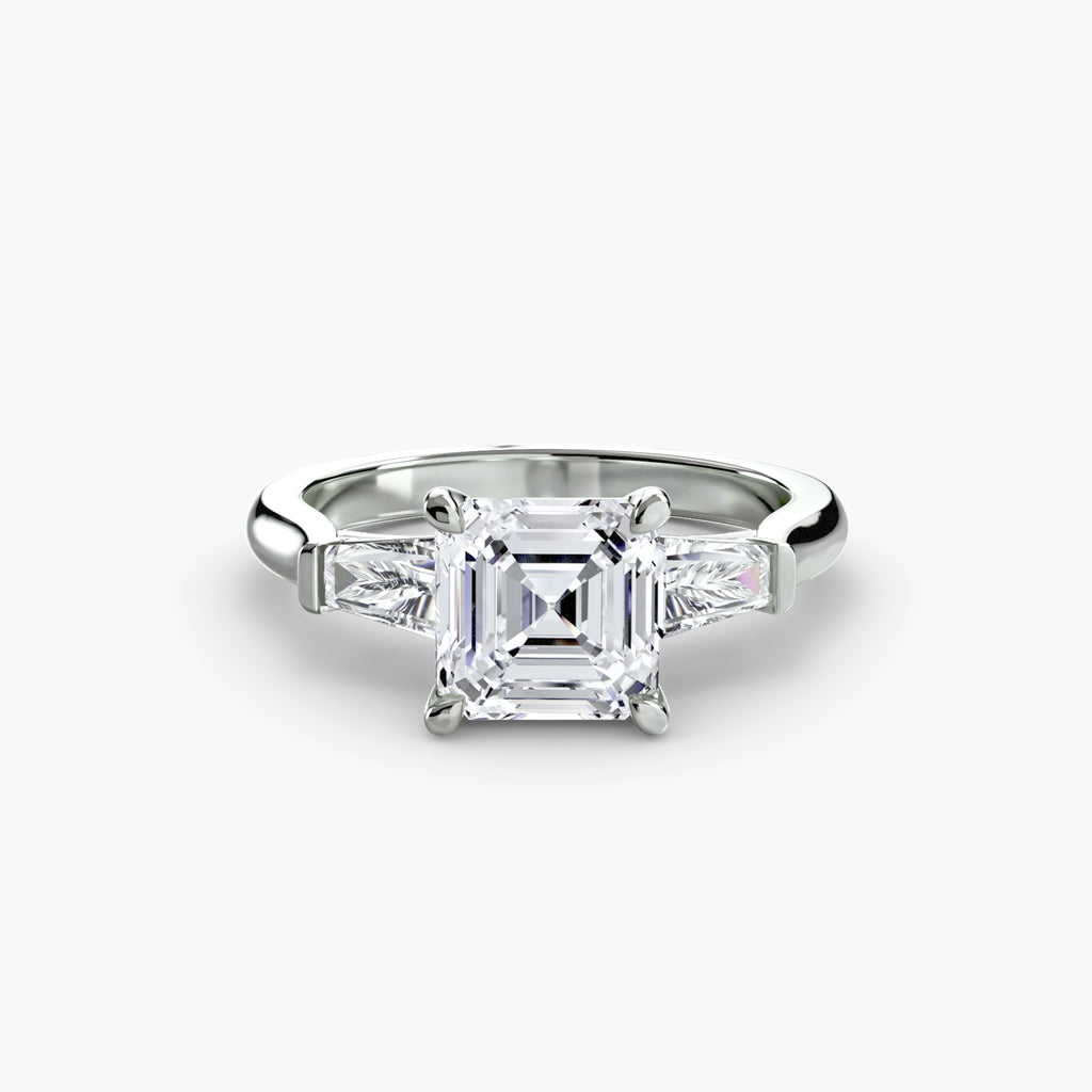 DUORA Baguette Trilogy Ring