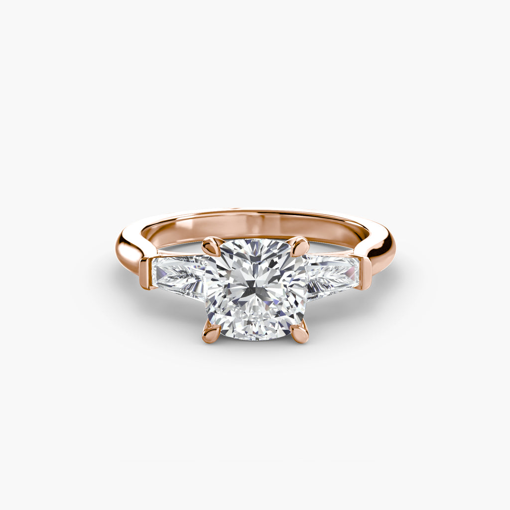 DUORA Baguette Trilogy Ring
