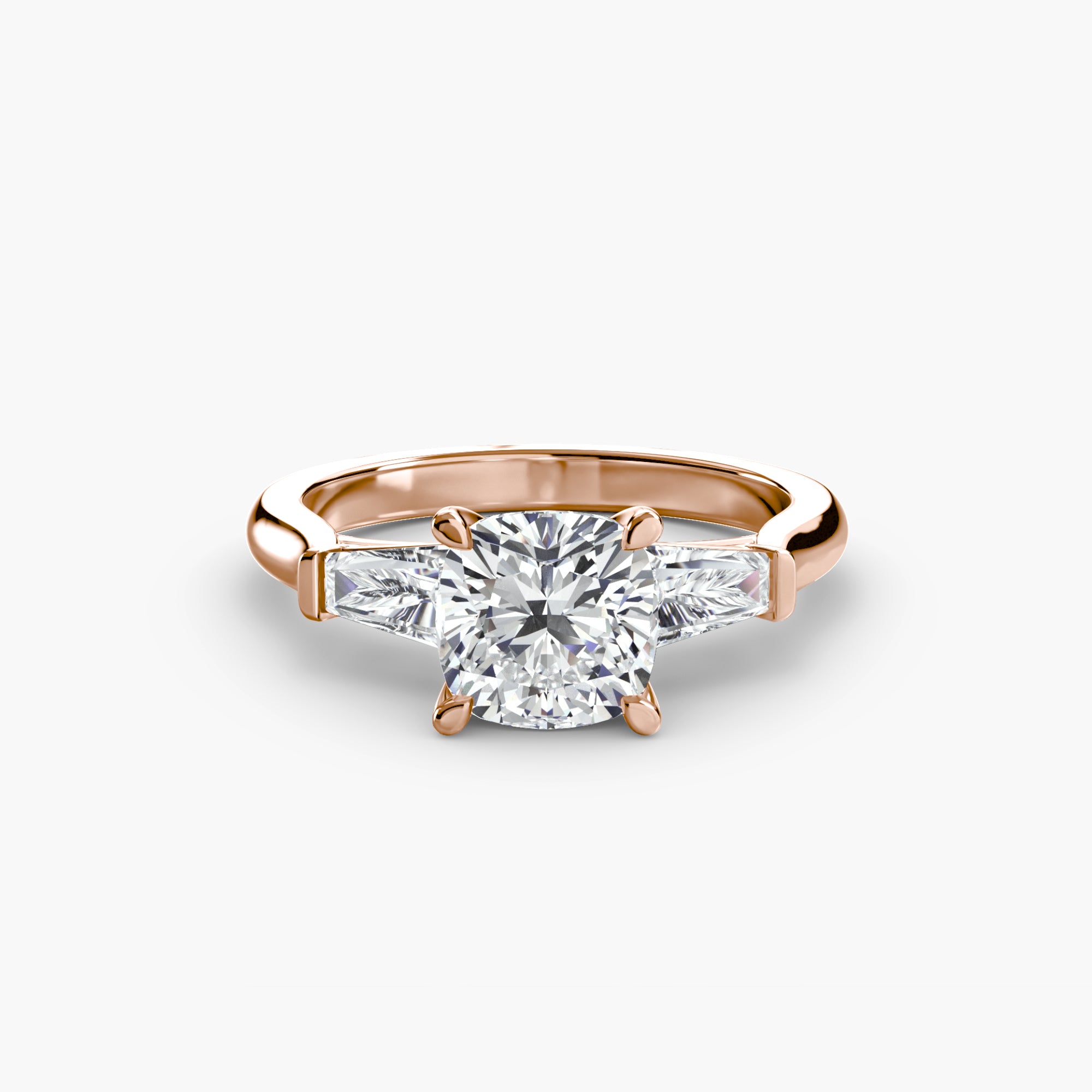 DUORA Baguette Trilogy Ring