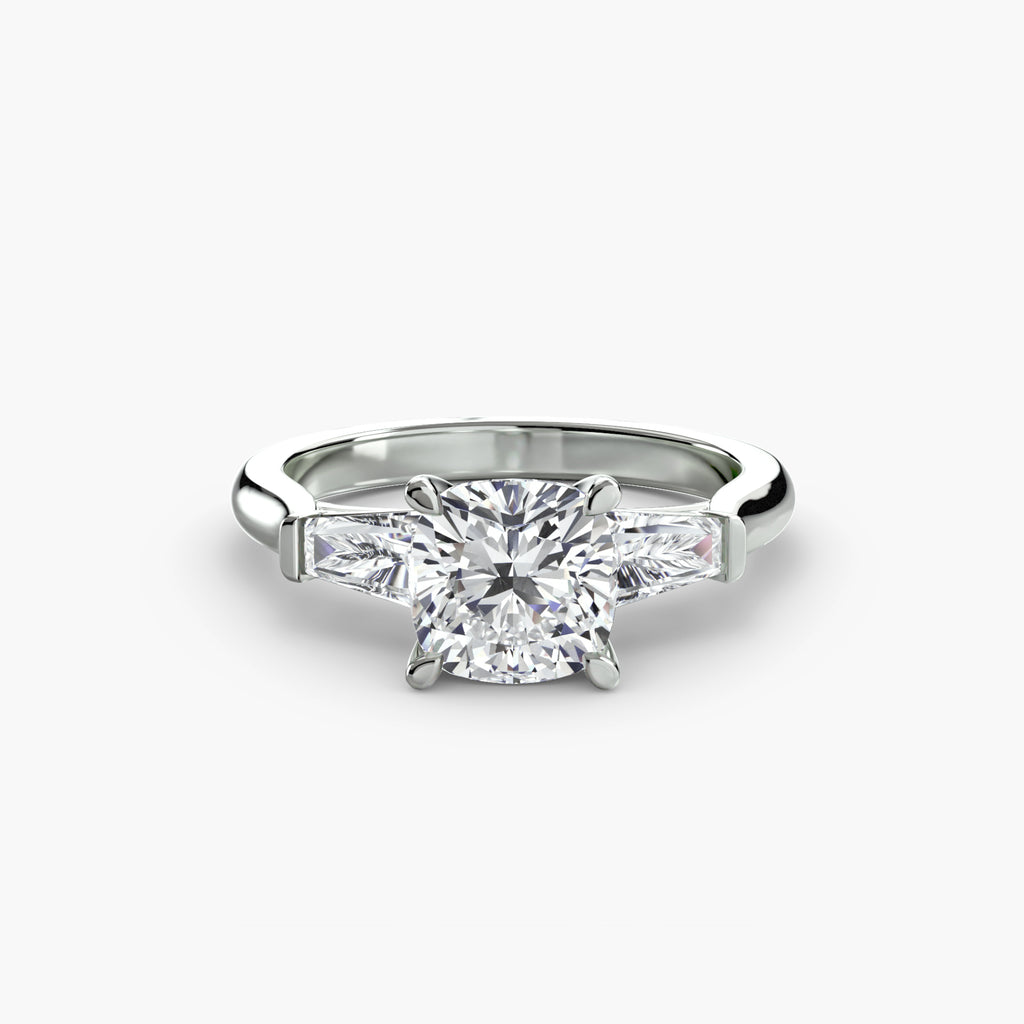 DUORA Baguette Trilogy Ring