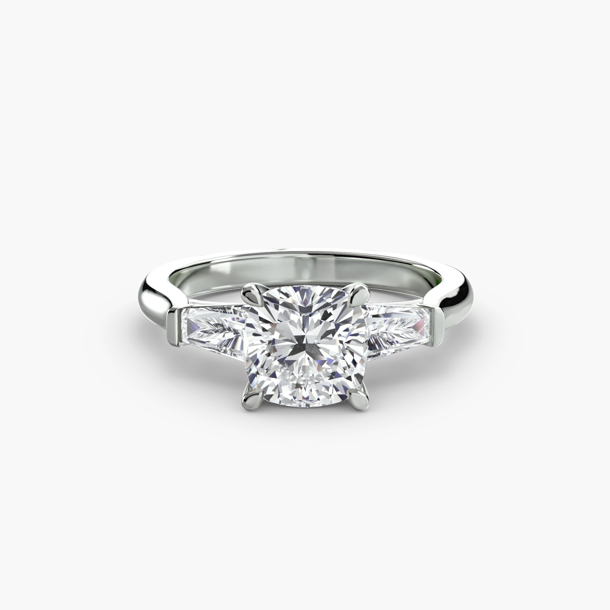 DUORA Baguette Trilogy Ring