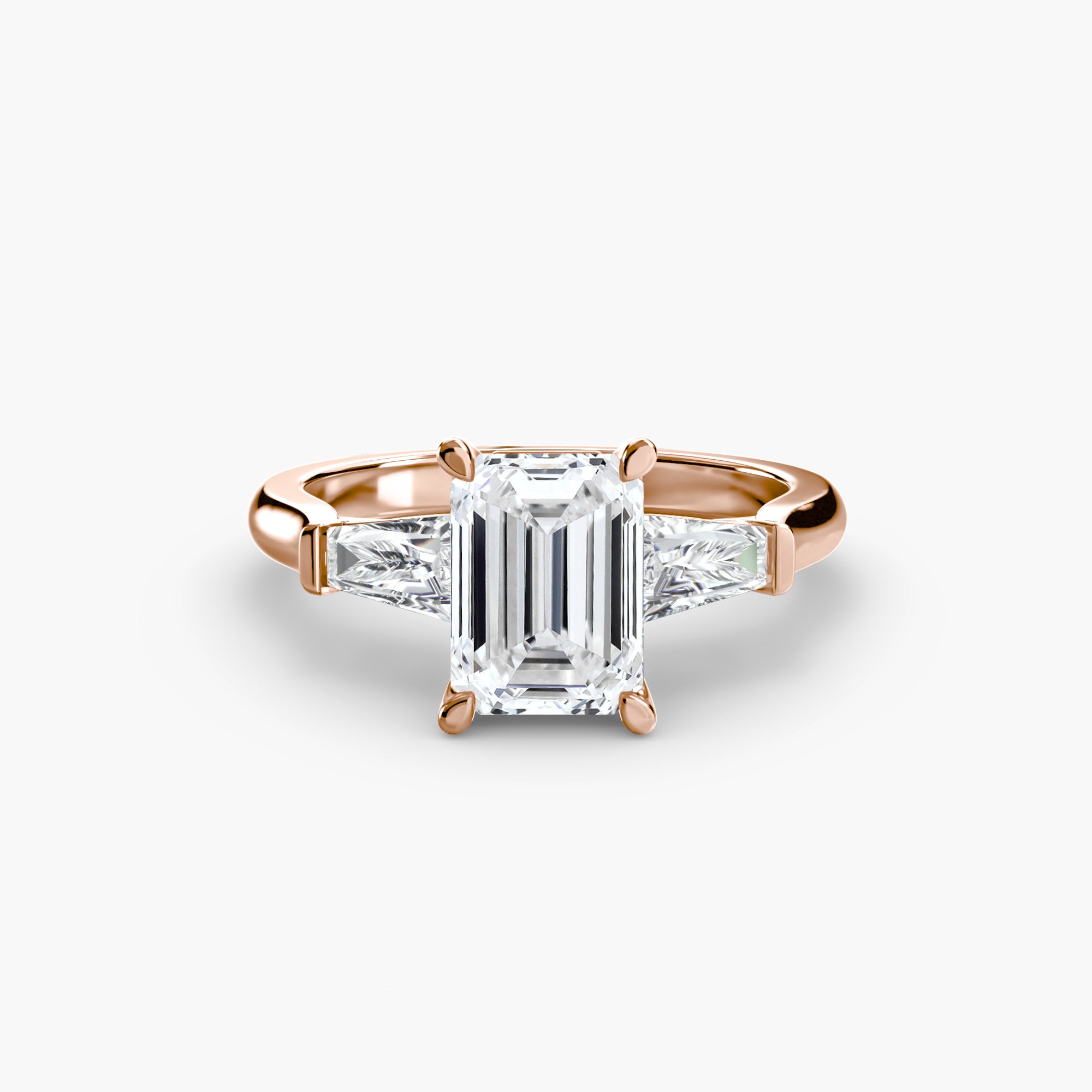 DUORA Baguette Trilogy Ring