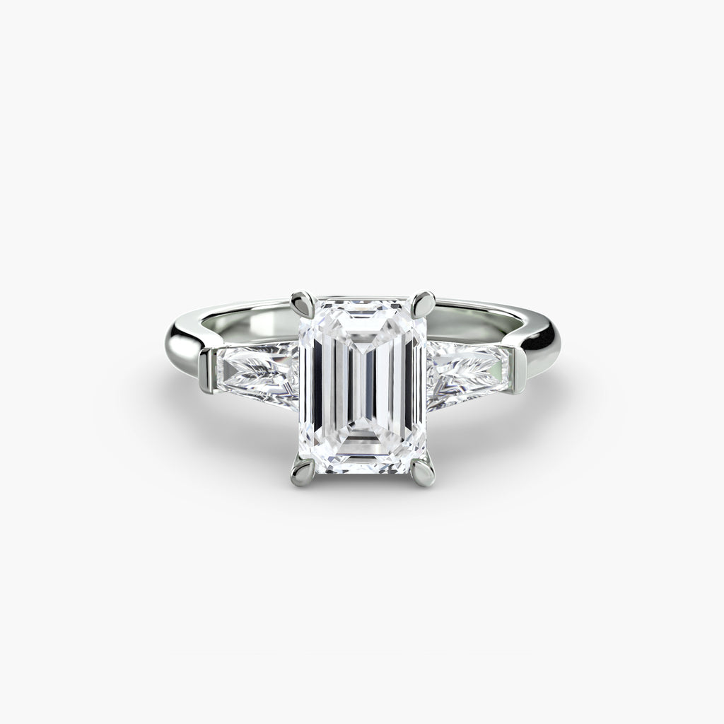 DUORA Baguette Trilogy Ring