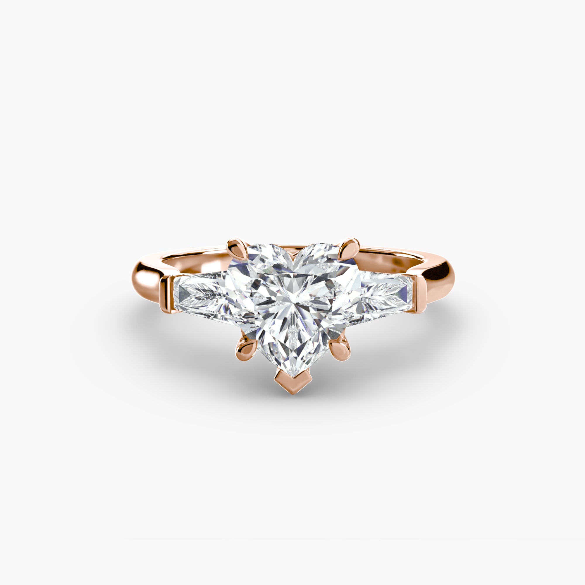 DUORA Baguette Trilogy Ring