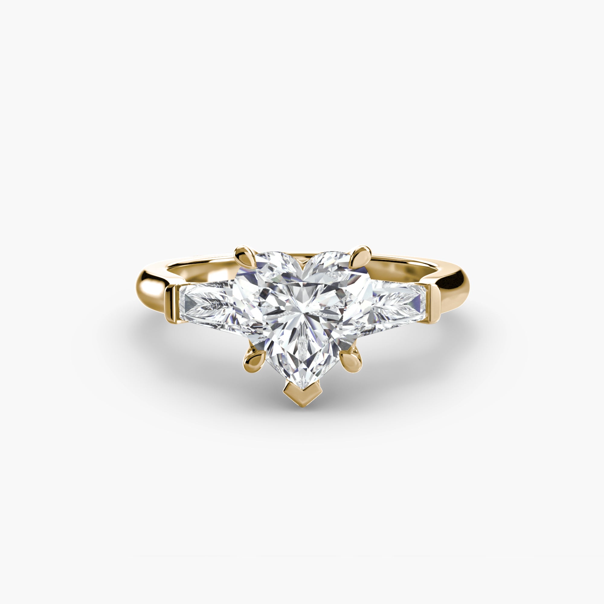 DUORA Baguette Trilogy Ring