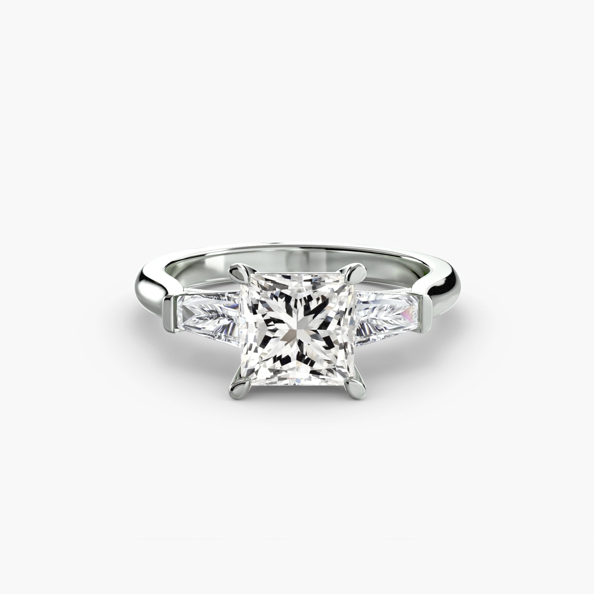 DUORA Baguette Trilogy Ring