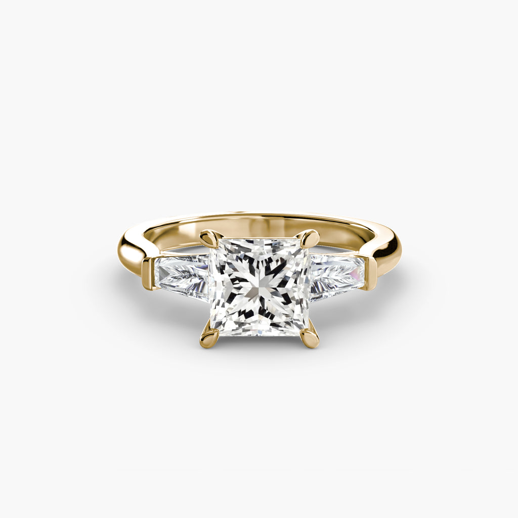 DUORA Baguette Trilogy Ring