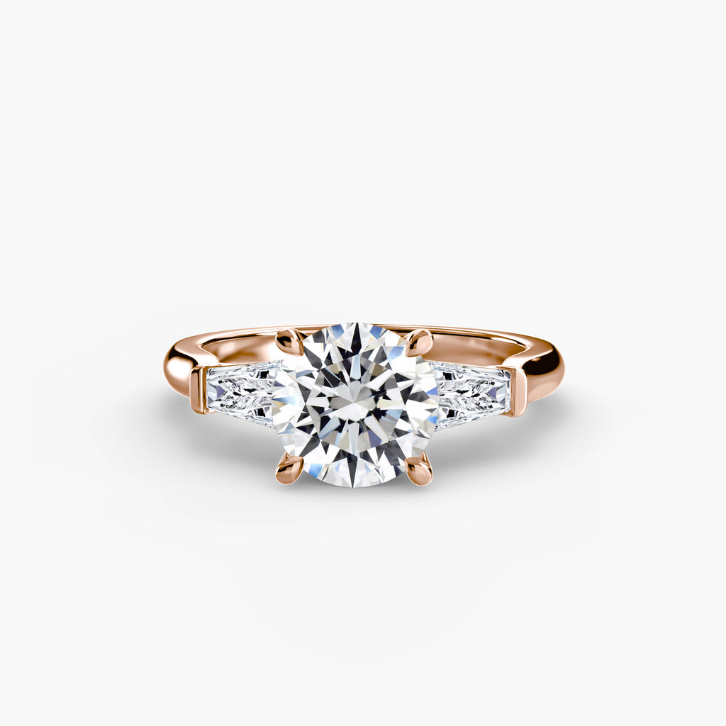 DUORA Baguette Trilogy Ring
