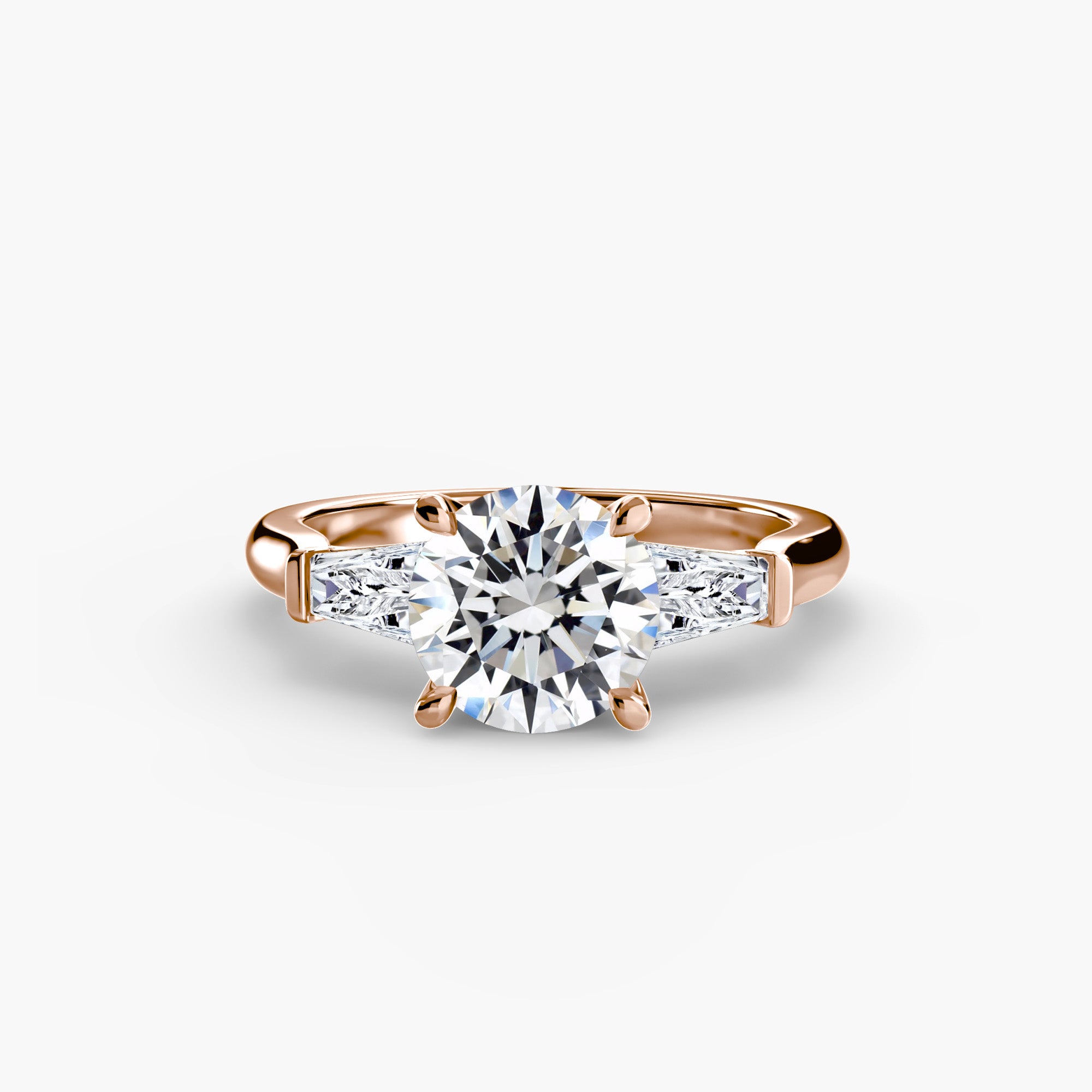 DUORA Baguette Trilogy Ring