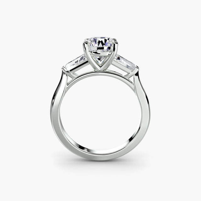 DUORA Baguette Trilogy Ring