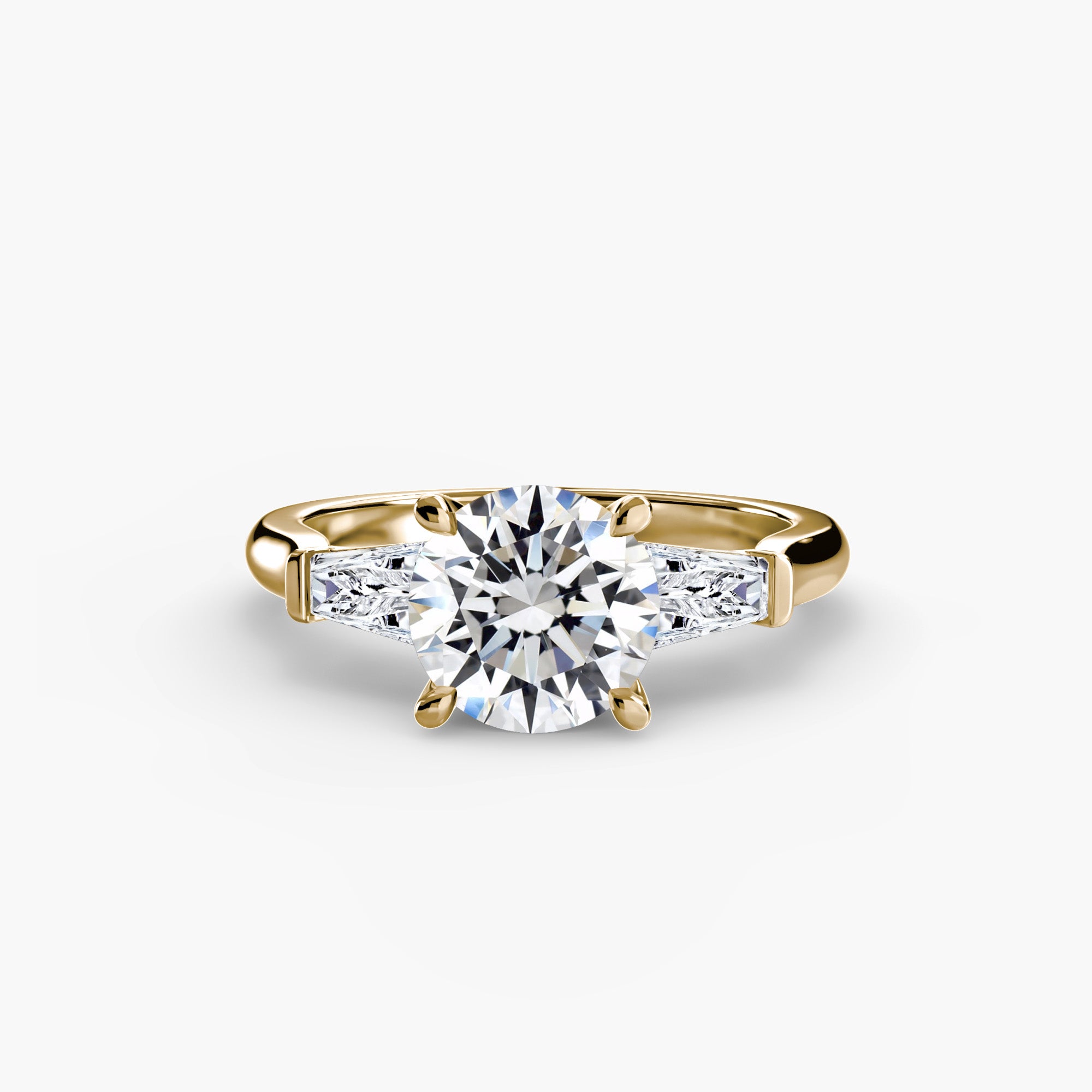 DUORA Baguette Trilogy Ring