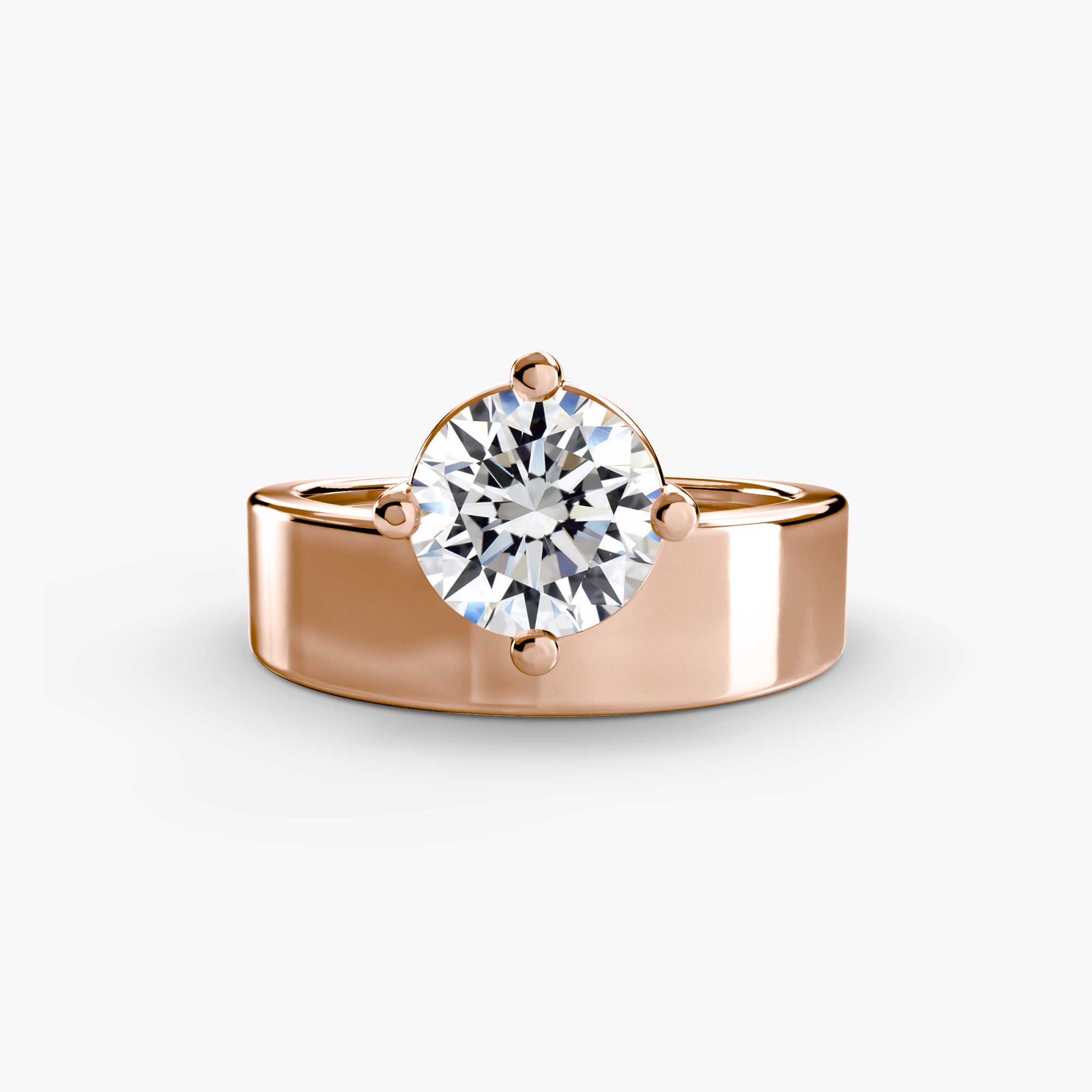 MERIDION Wide Band Ring