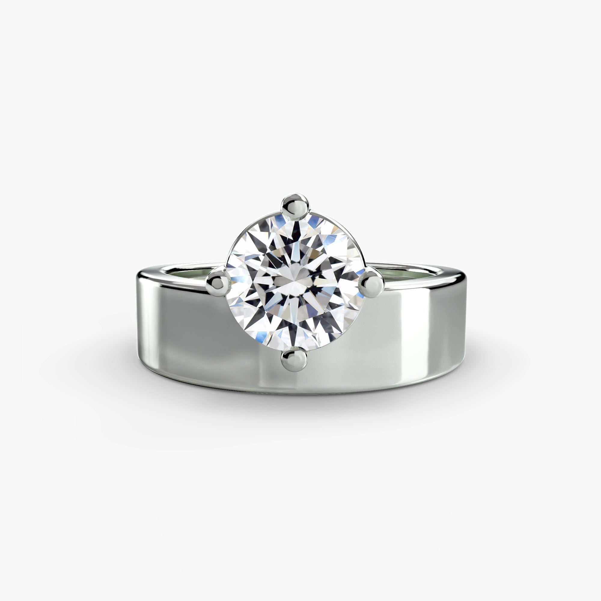 MERIDION Wide Band Ring