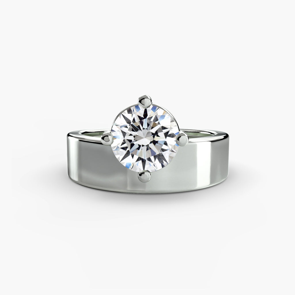 MERIDION Wide Band Ring
