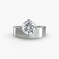 MERIDION Wide Band Ring
