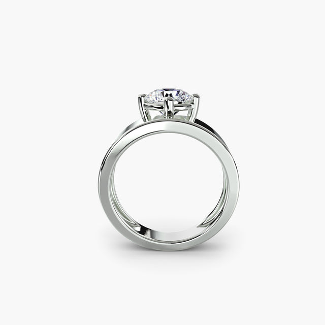 MERIDION Wide Band Ring