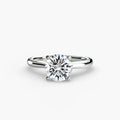 Aurelia Solitaire Ring – Classic Round Cut