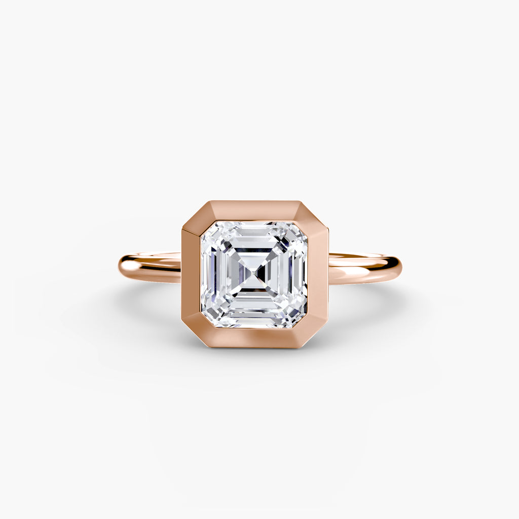 ORBITA Bezel Solitaire Ring