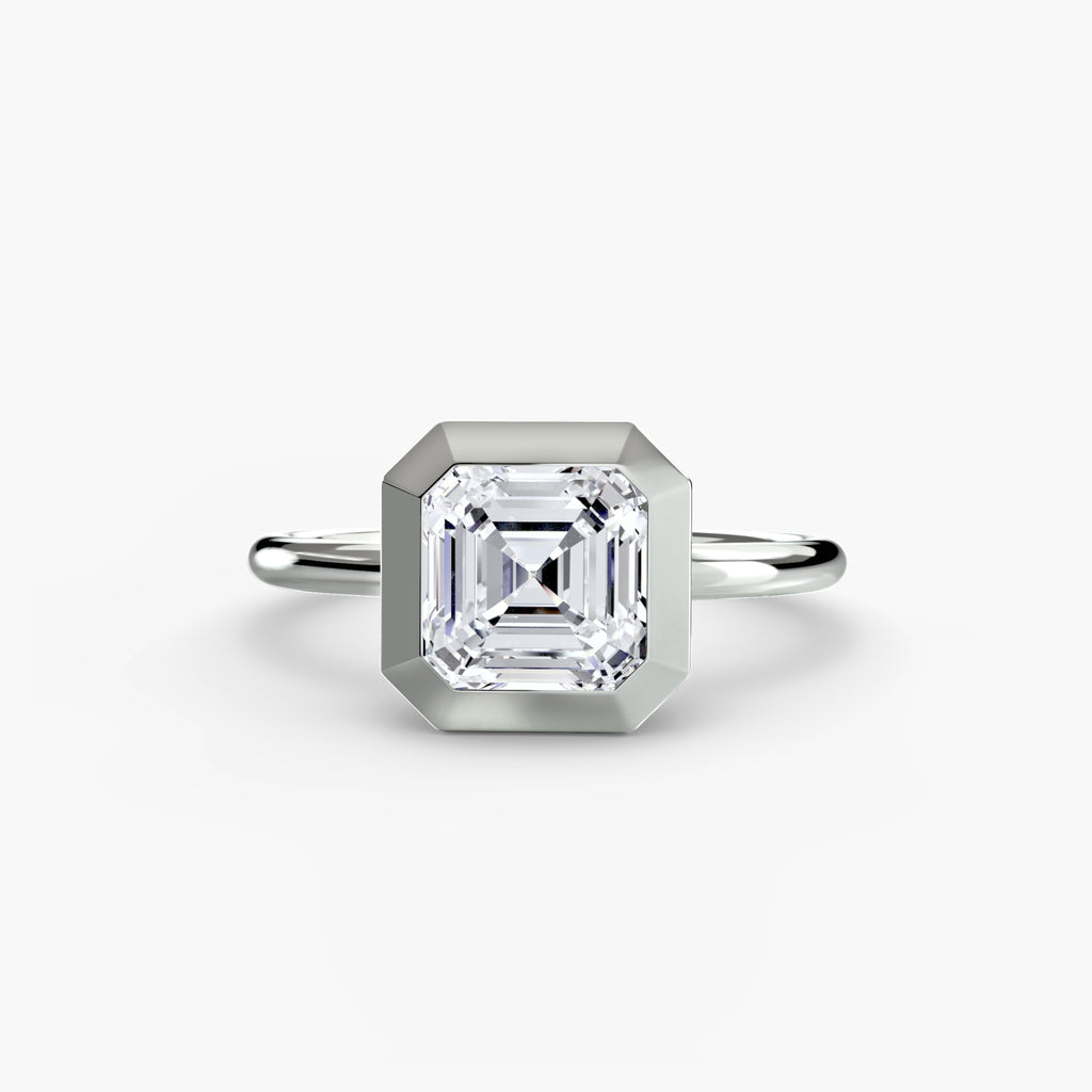 ORBITA Bezel Solitaire Ring