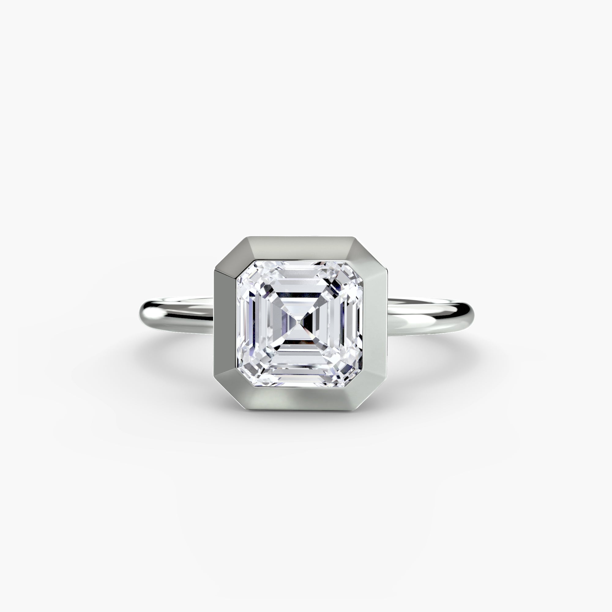 ORBITA Bezel Solitaire Ring