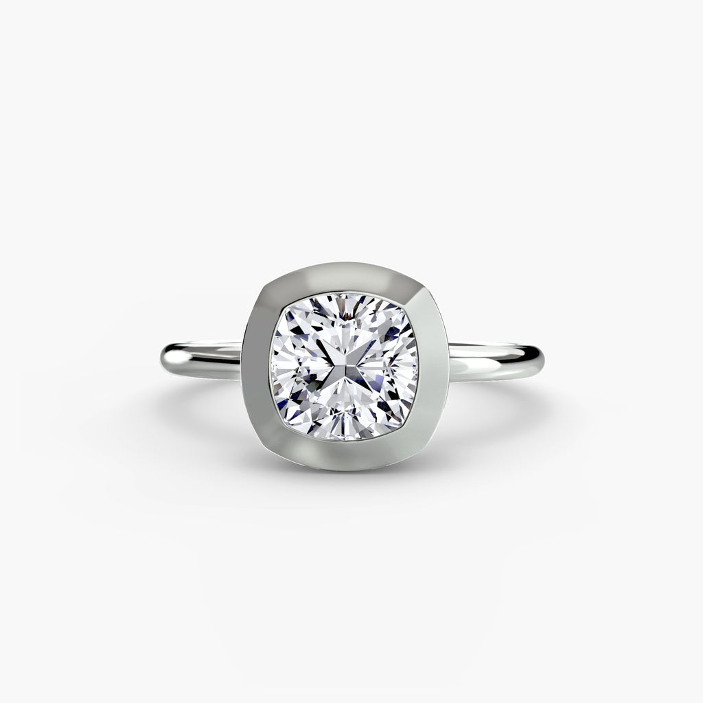 ORBITA Bezel Solitaire Ring