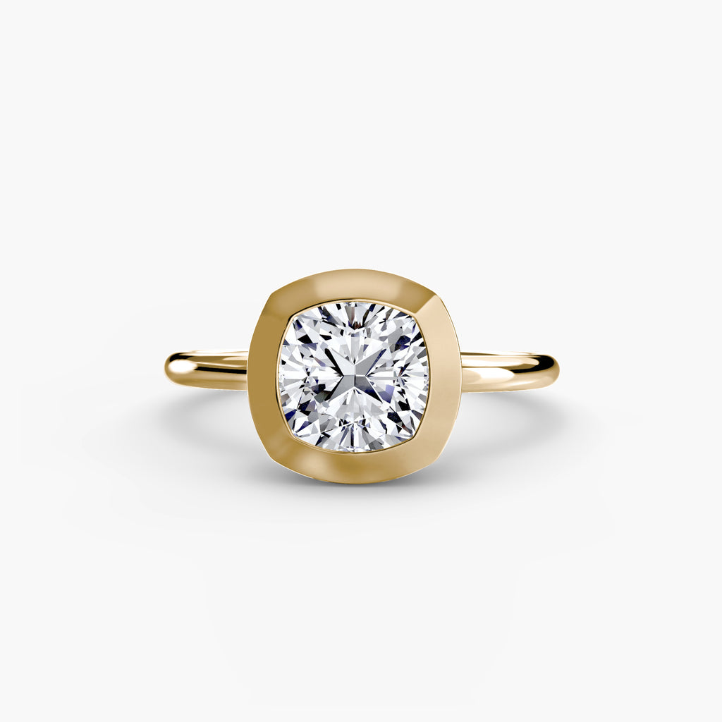 ORBITA Bezel Solitaire Ring