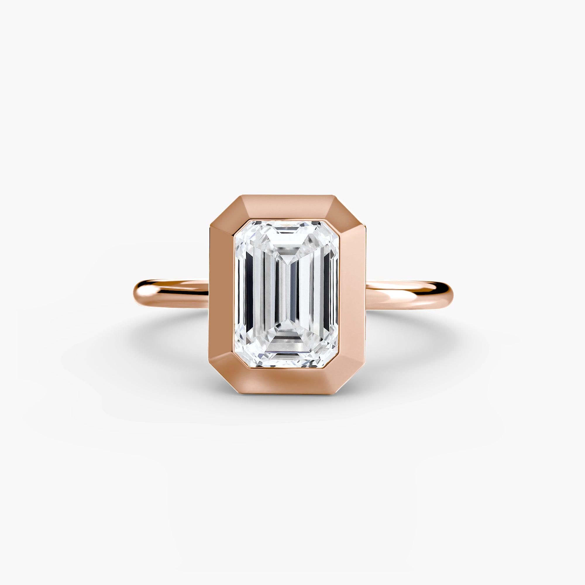 ORBITA Bezel Solitaire Ring