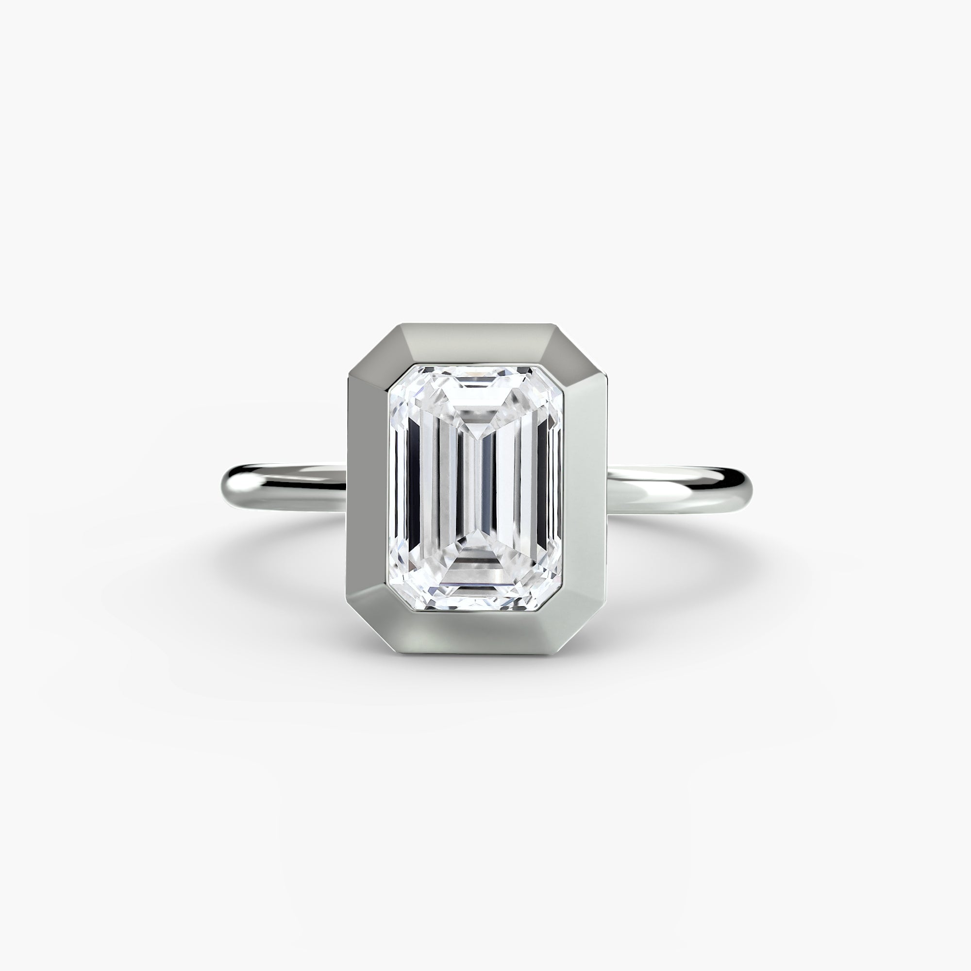ORBITA Bezel Solitaire Ring