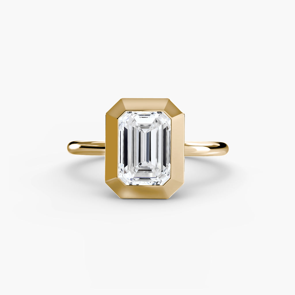 ORBITA Bezel Solitaire Ring