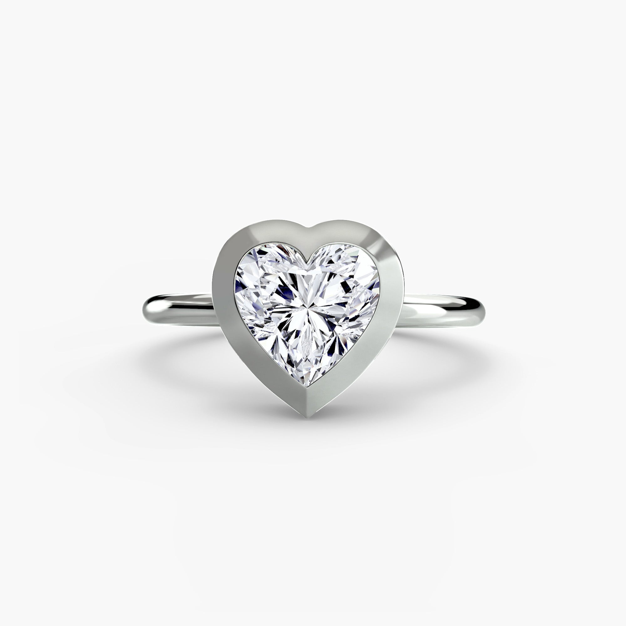 ORBITA Bezel Solitaire Ring