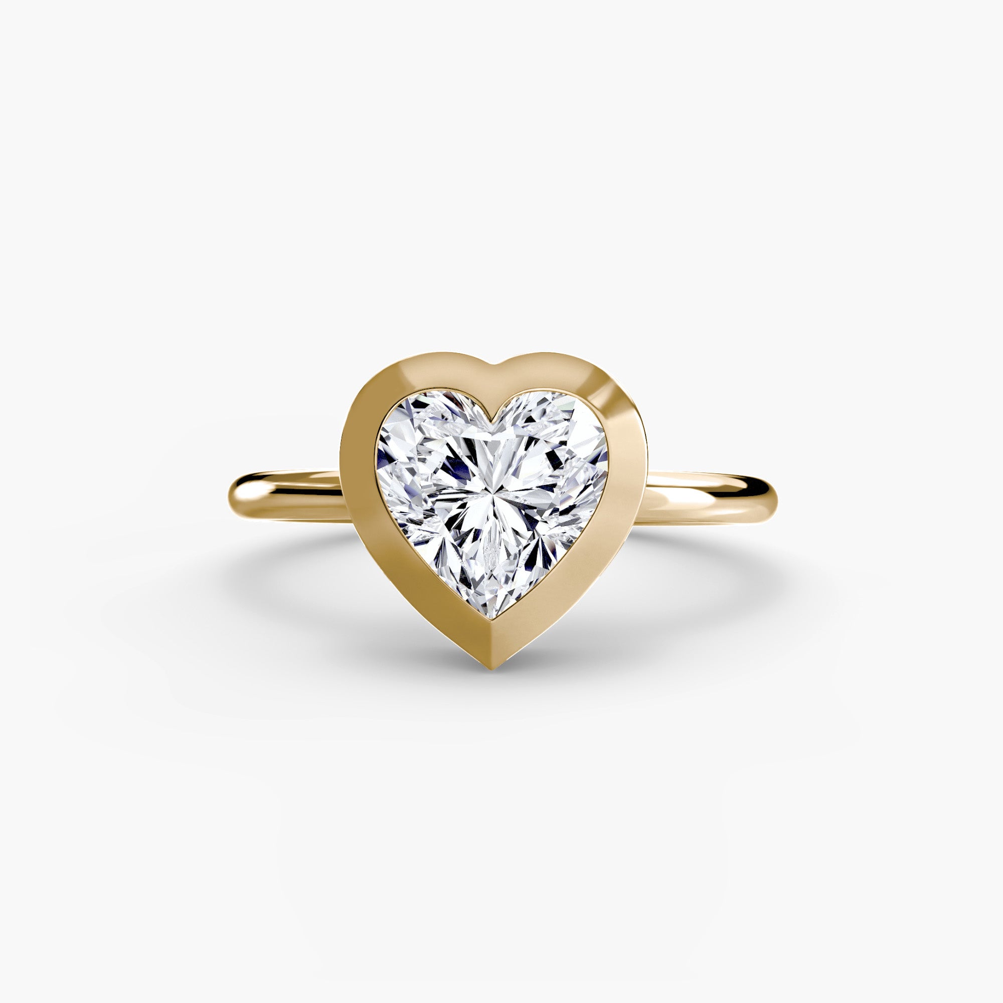 ORBITA Bezel Solitaire Ring