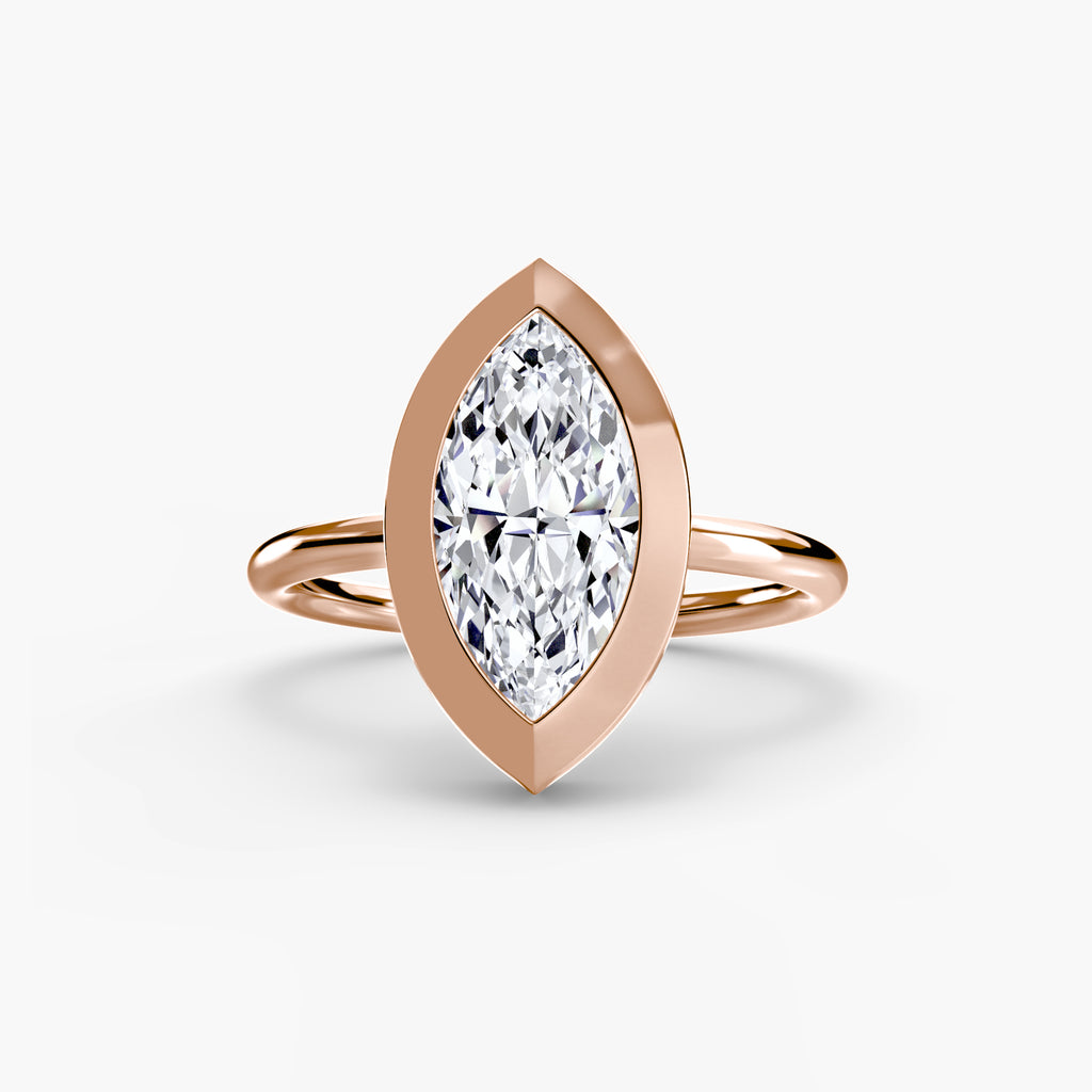 ORBITA Bezel Solitaire Ring