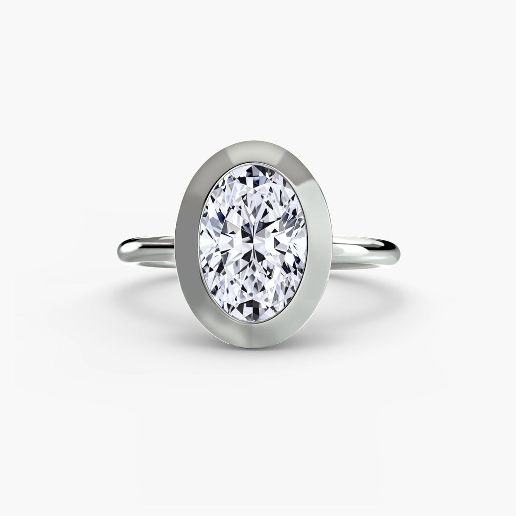 ORBITA Bezel Solitaire Ring