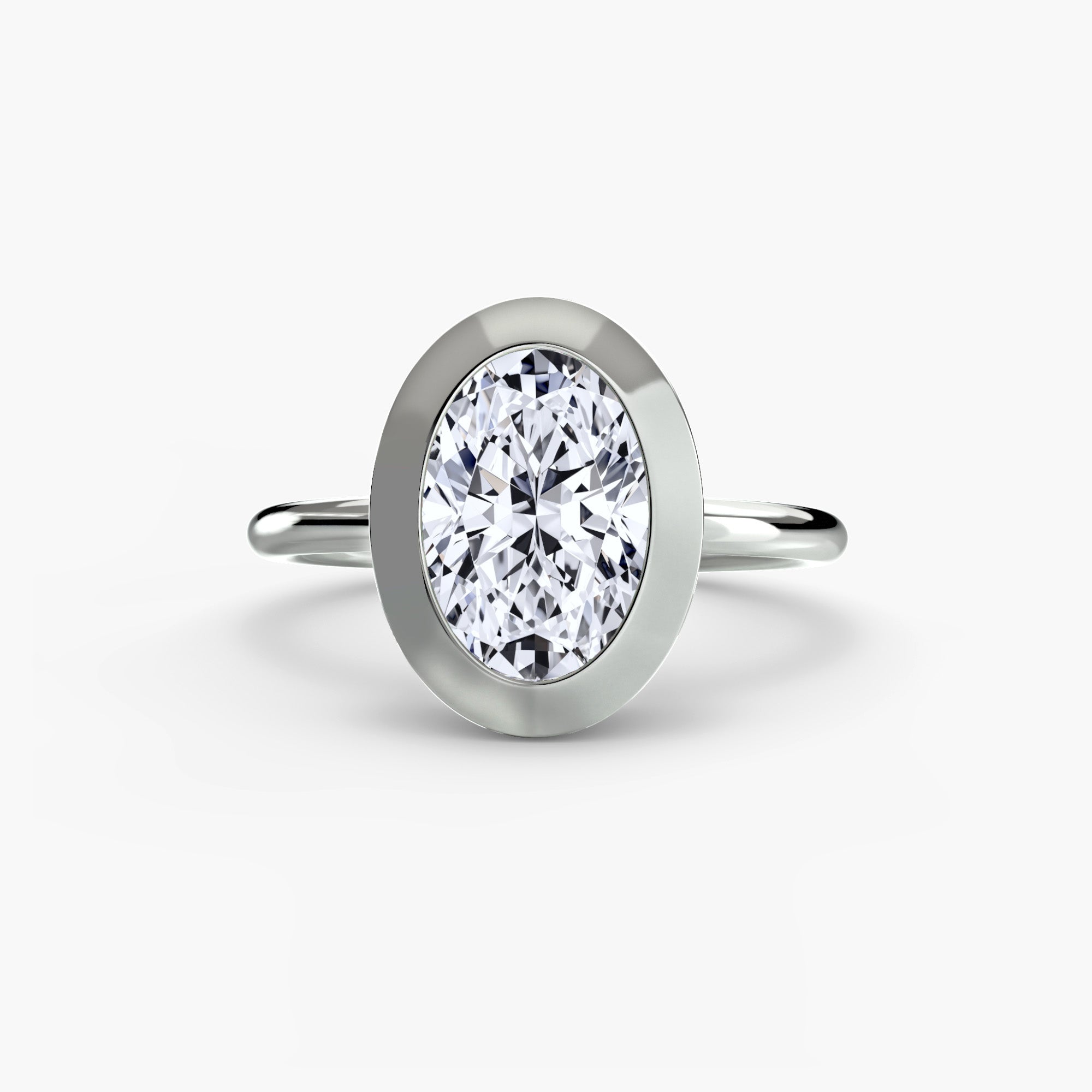 ORBITA Bezel Solitaire Ring