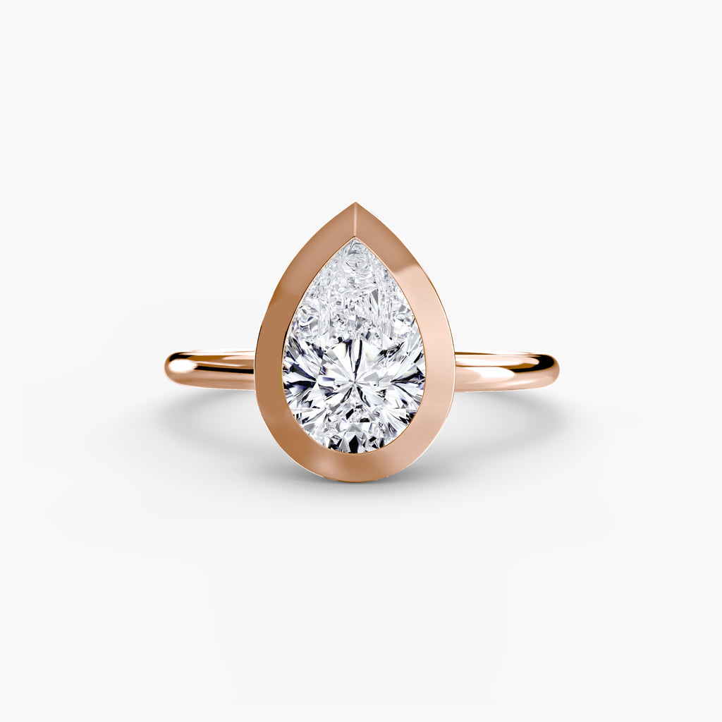 ORBITA Bezel Solitaire Ring