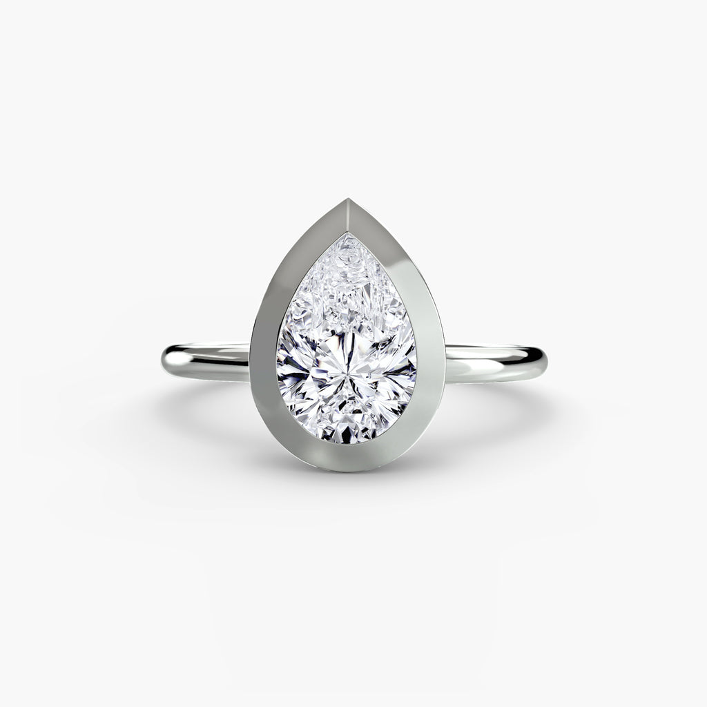 ORBITA Bezel Solitaire Ring