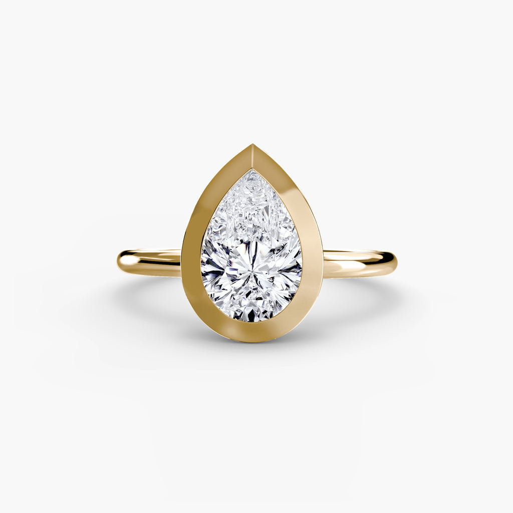 ORBITA Bezel Solitaire Ring