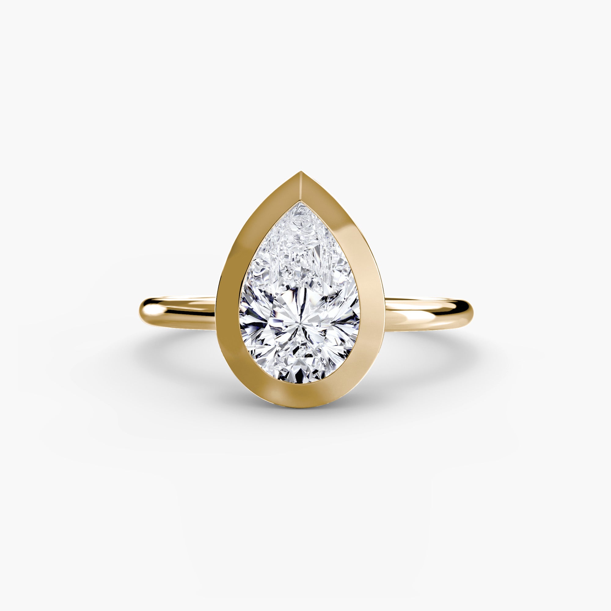 ORBITA Bezel Solitaire Ring