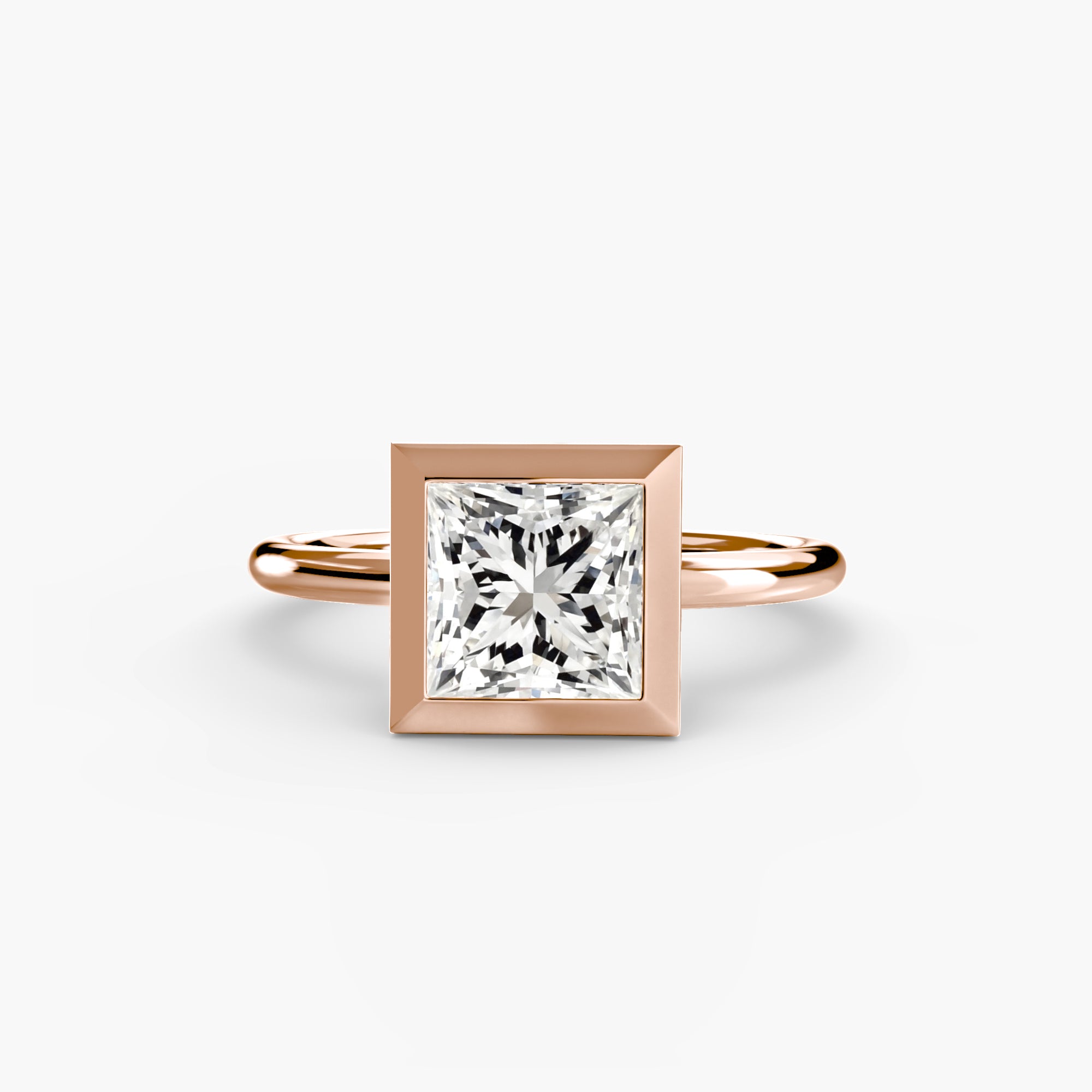 ORBITA Bezel Solitaire Ring