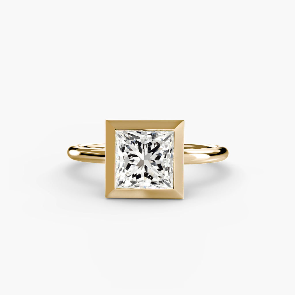ORBITA Bezel Solitaire Ring