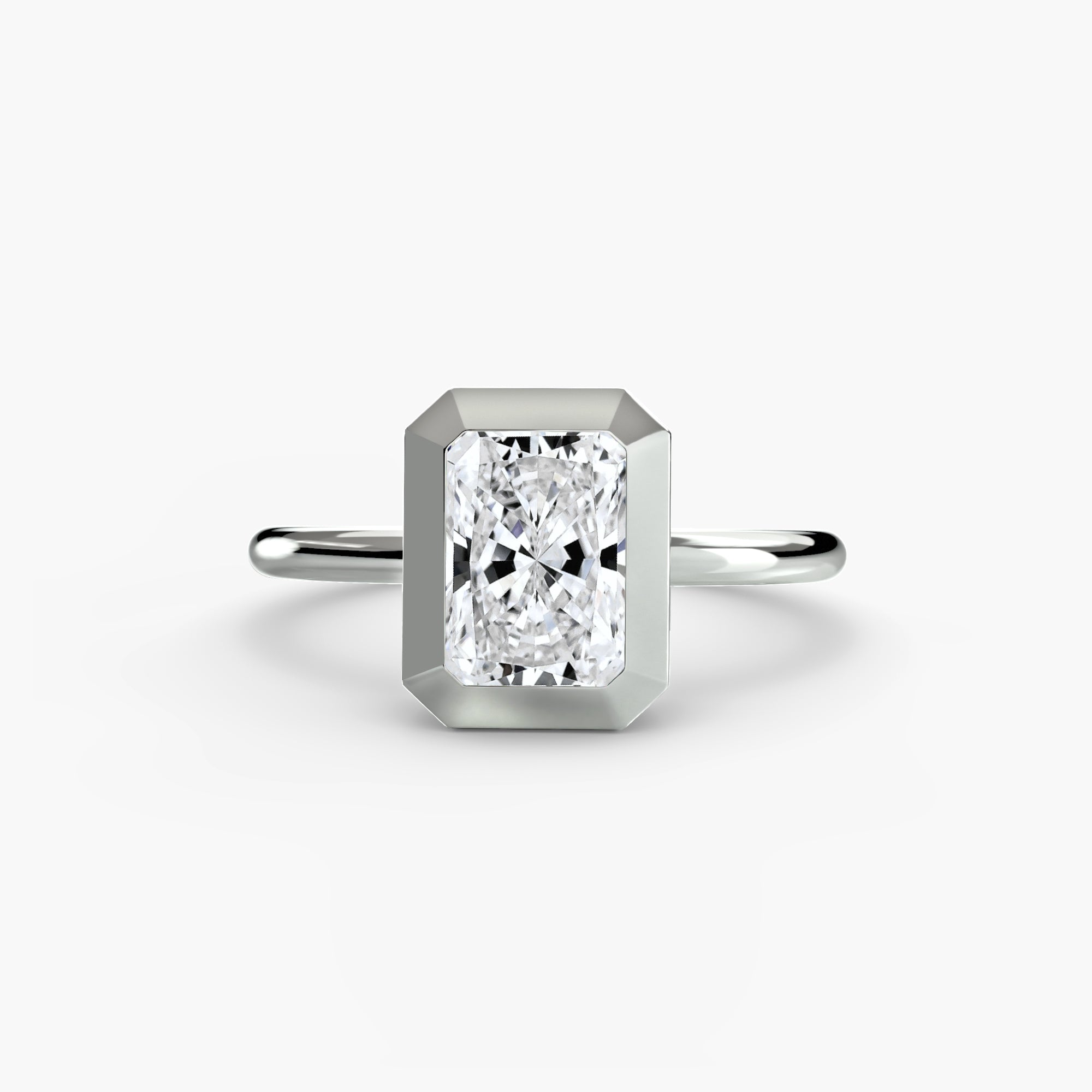 ORBITA Bezel Solitaire Ring