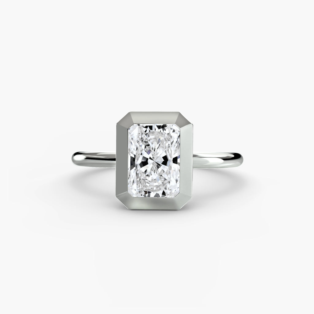 ORBITA Bezel Solitaire Ring