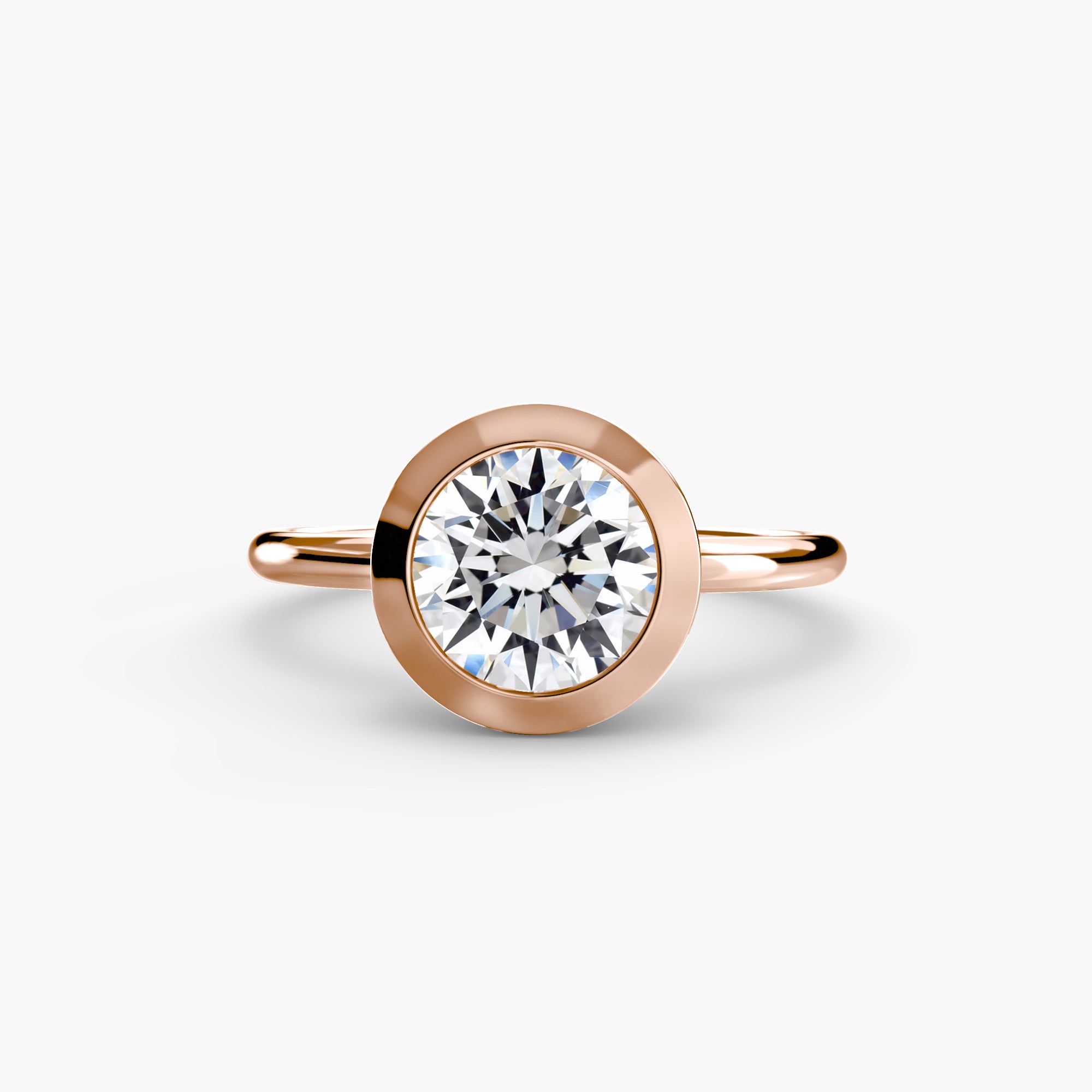 ORBITA Bezel Solitaire Ring