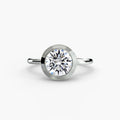 ORBITA Bezel Solitaire Ring