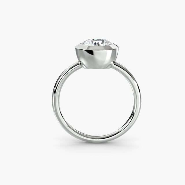ORBITA Bezel Solitaire Ring