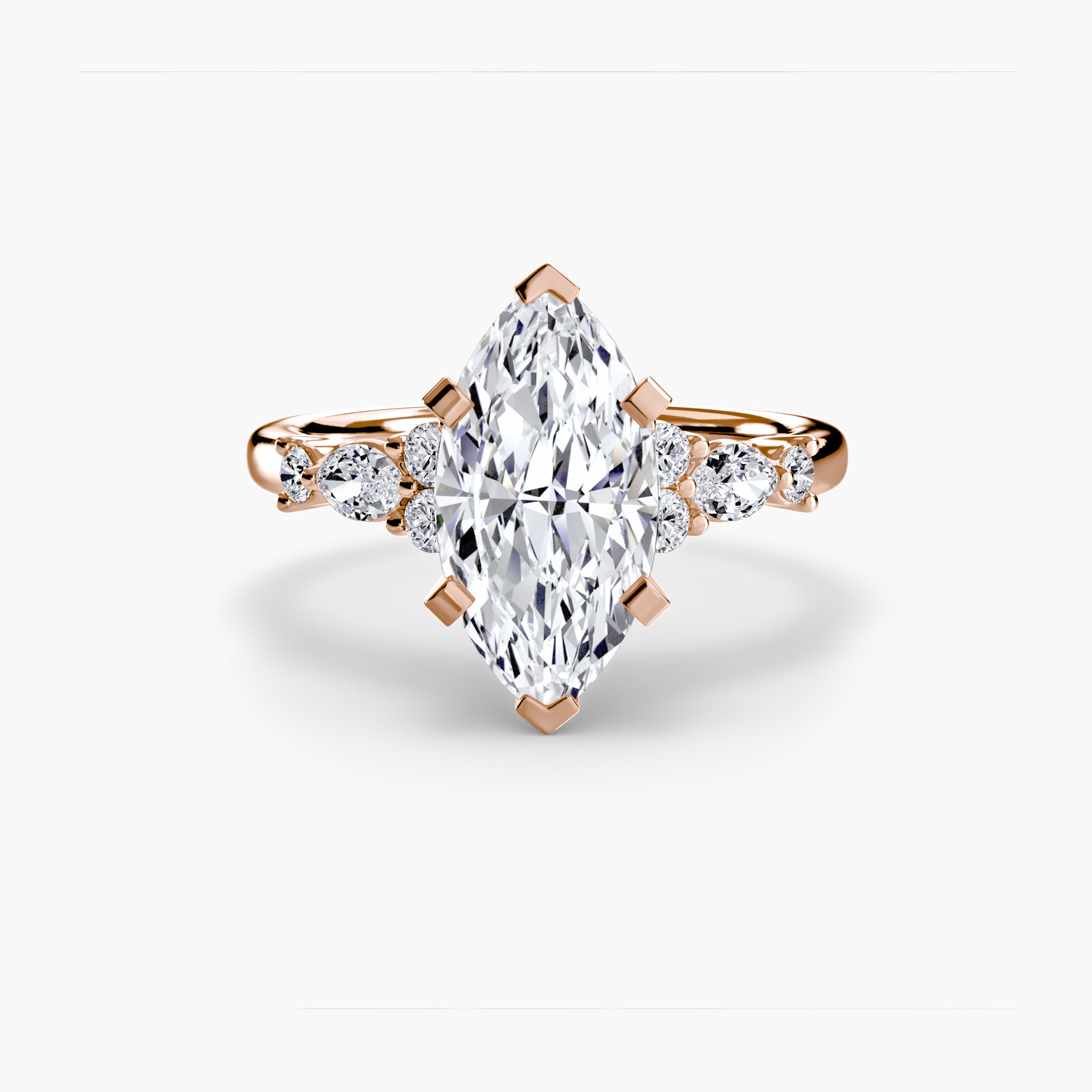 FIORA Floral Accent Ring