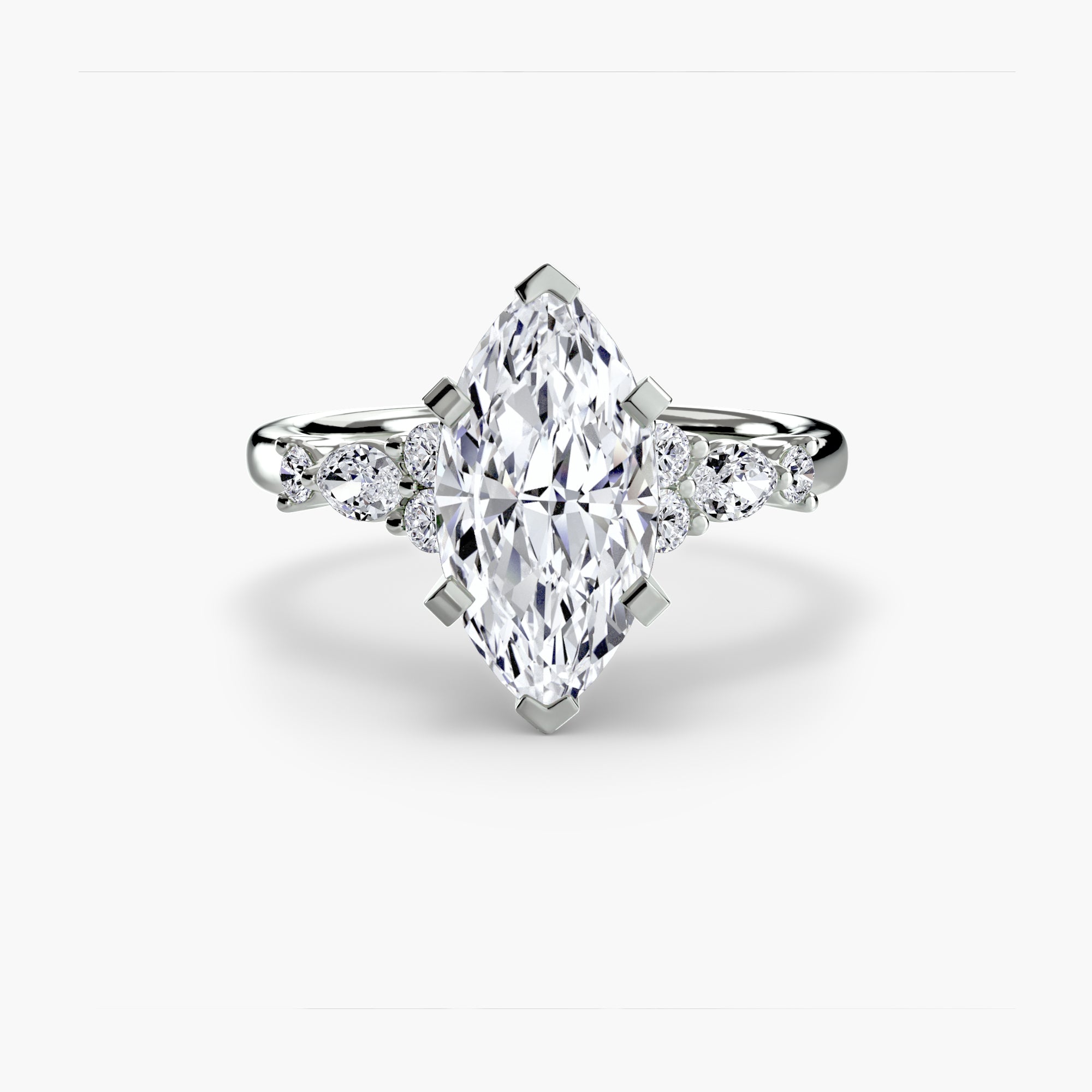 FIORA Floral Accent Ring