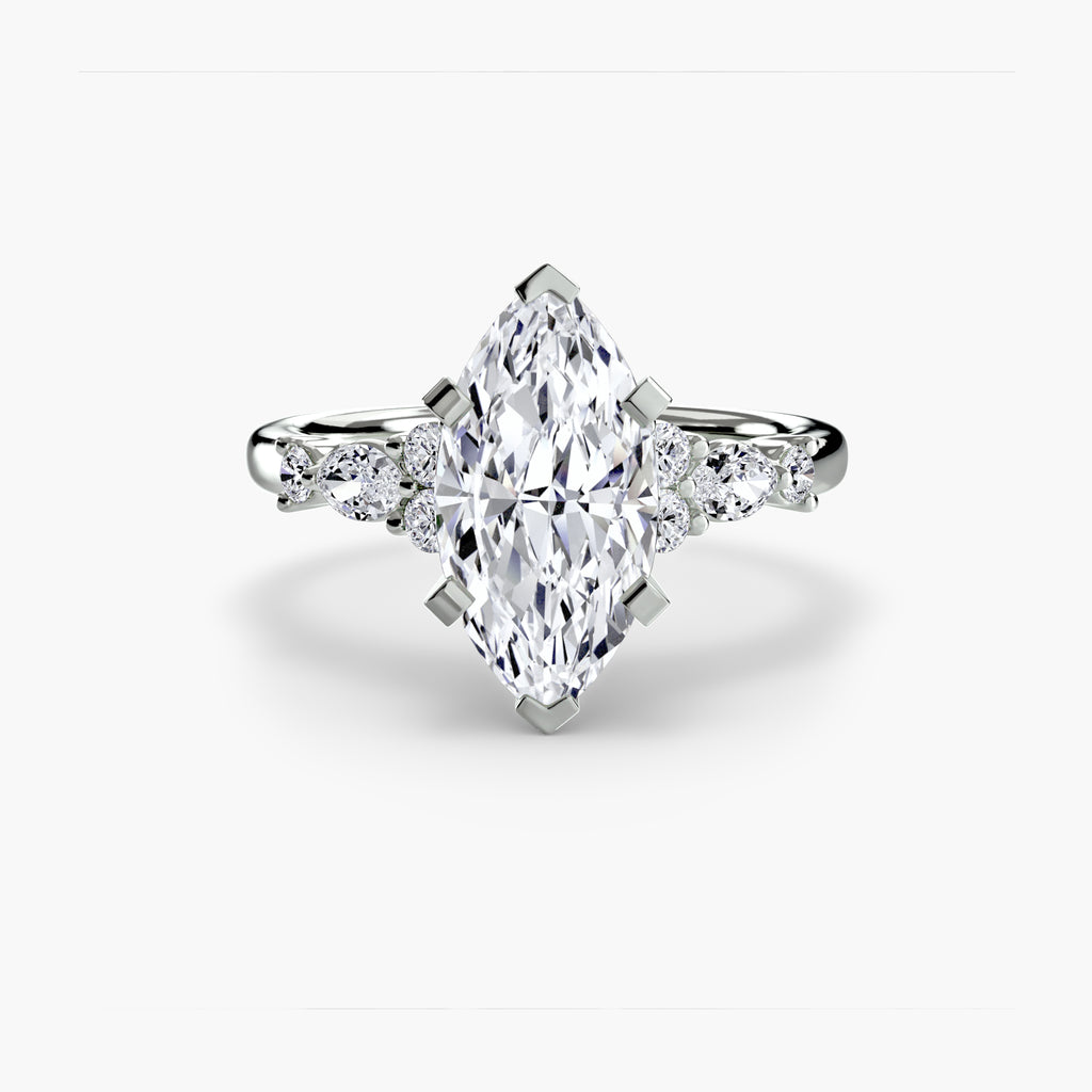FIORA Floral Accent Ring