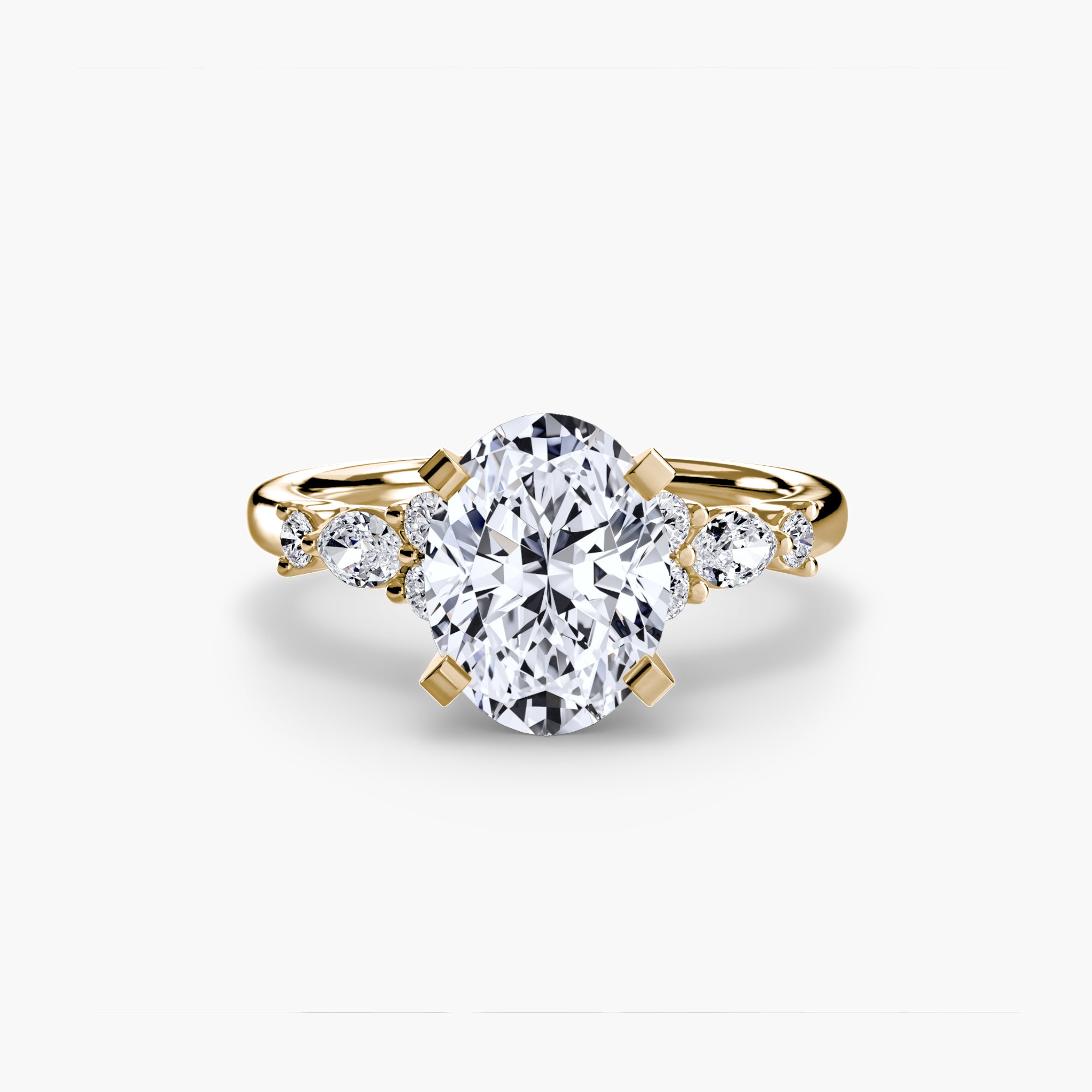FIORA Floral Accent Ring